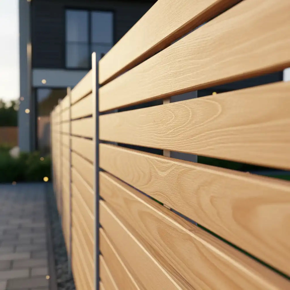 Sichtschutzzaun Lärche 180x180cm