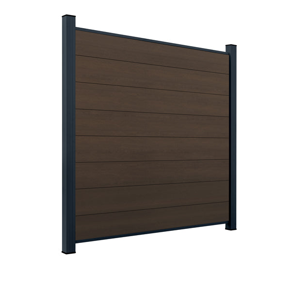 ModuLine Zaun-Komplettset ENZO, WPC Natur