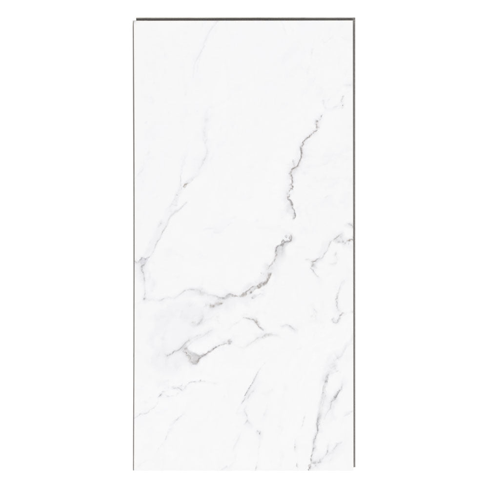 SPC-Wandverkleidung Marmor Weiß 800x400mm