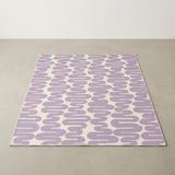 In- & Outdoor-Teppich Wavy Lilac waschbar
