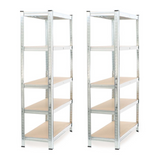 3x Schwerlastregal / Steckregal 180x90x40cm | 625kg Traglast