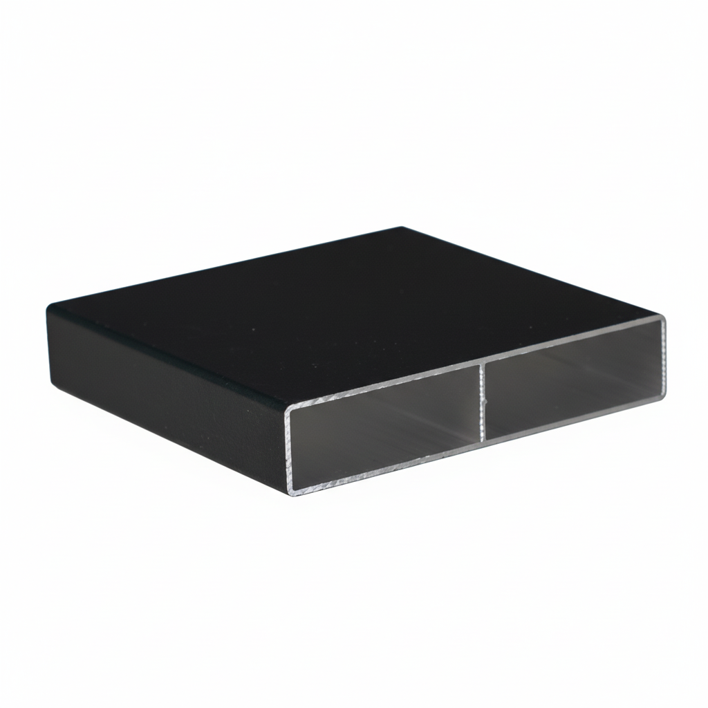 Muster ModuLine Aluzaun MARIO Rechteck breit, Anthrazit