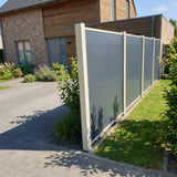 ModuLine ALU-Zaunprofil Komplettset MARIO / Anthrazit