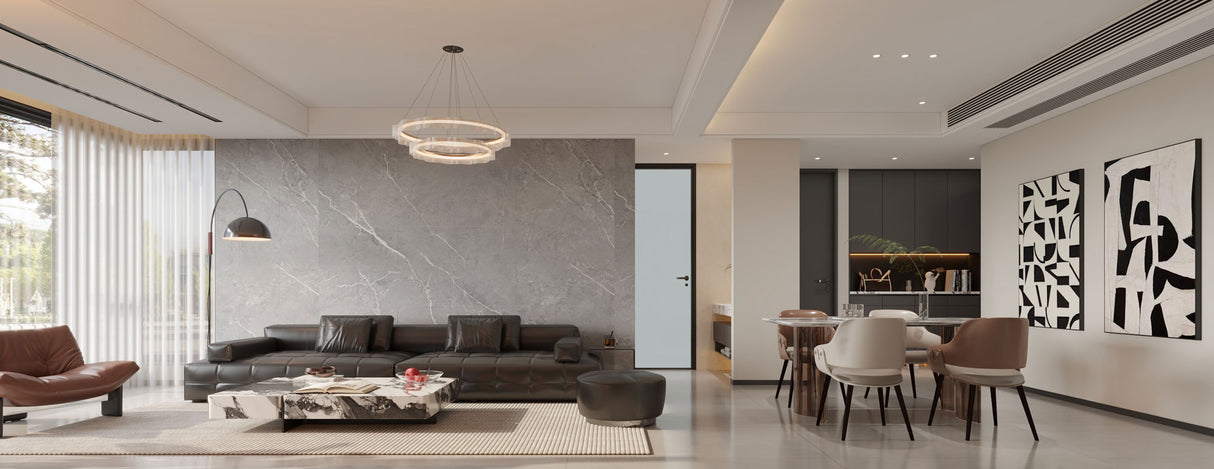 SPC-Wandverkleidung Schiefergrau 800x400mm