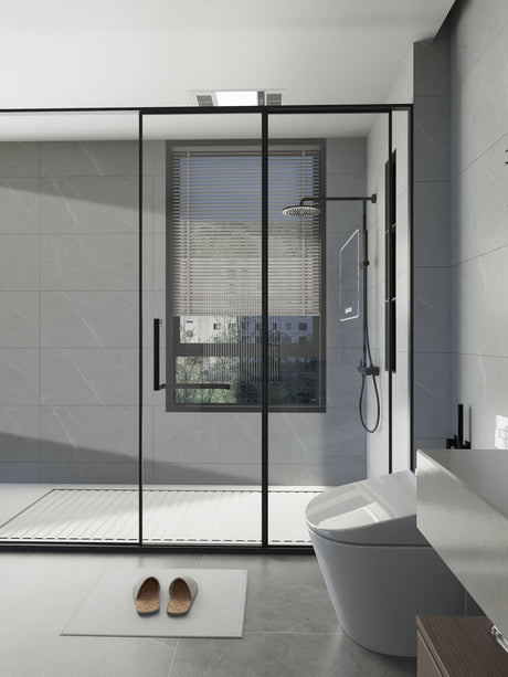 SPC-Wandverkleidung Grau Feinstruktur 800x400mm