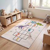 Kinderteppich Dino Adventure waschbar