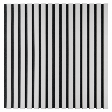 Akustikpaneel Premium Kiesel – Filz Schwarz 244 × 60 cm