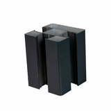 Muster ALU-Sichtschutzzaun Pfosten Anthrazit