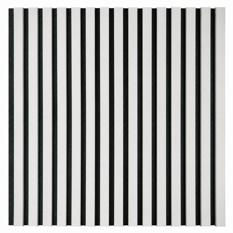 Akustikpaneel Premium Sand – Filz Schwarz 244 × 60 cm