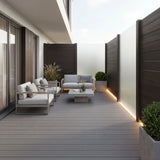 WPC Terrassendiele Massiv ECO Granit