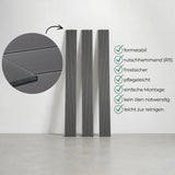 WPC Terrassendiele Massiv ECO Granit