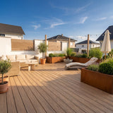 WPC Terrassendiele Massiv Terra Karamell