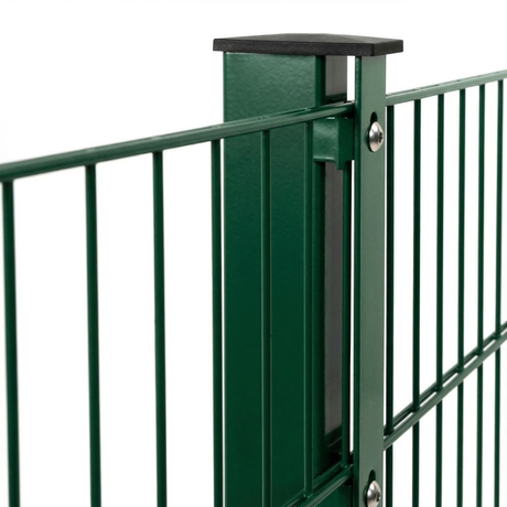 Abdeckleiste für Doppelstabzaun Zaunpfosten