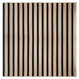 2er Set Wandverkleidung Akustikpaneel Comfort Kiefer 240x60cm