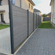 WPC Sichtschutzzaun ENZO Basalt - Standard Anthrazit